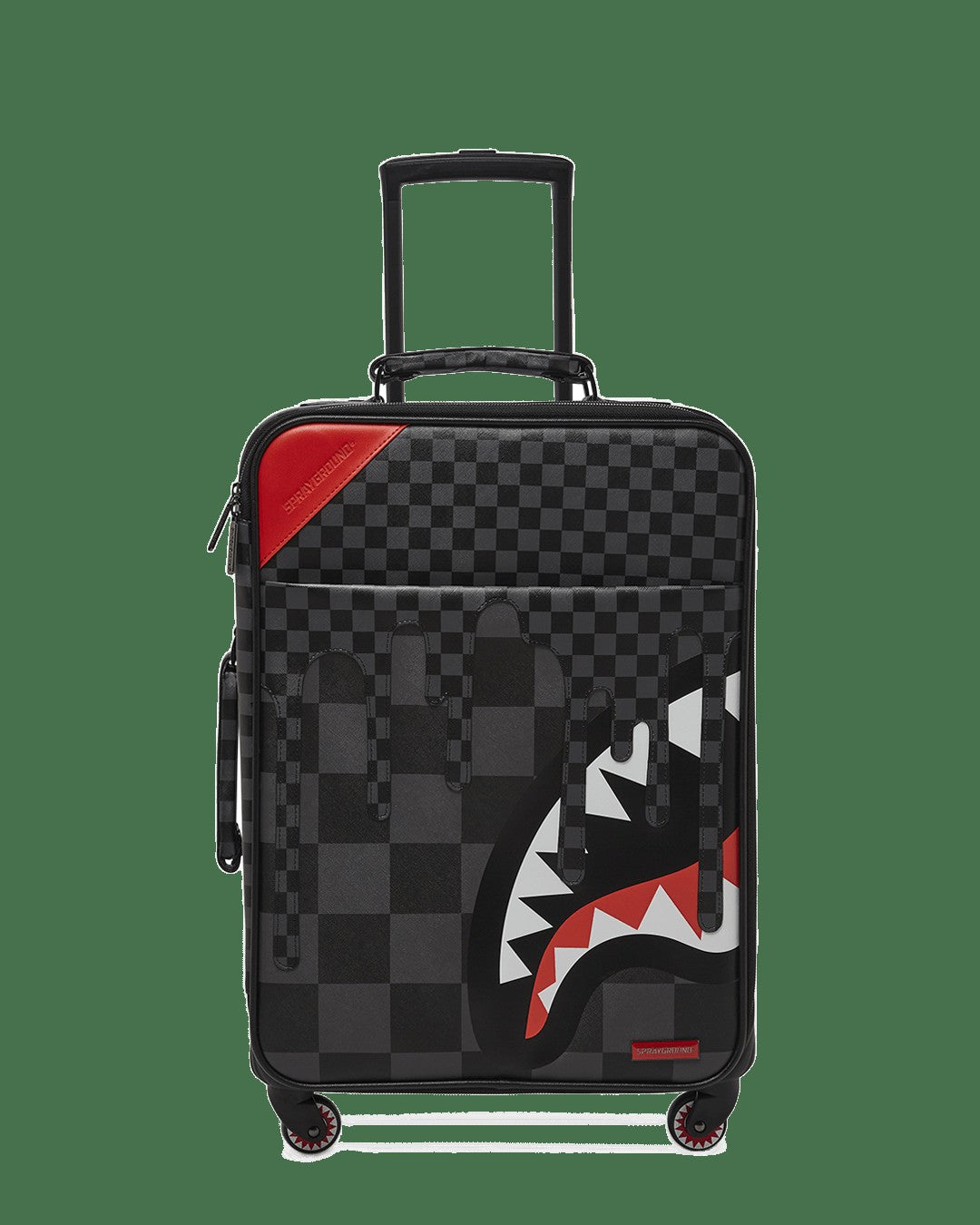 Sprayground XTC GREY SHARKS IN PARIS JETSETTER CARRY-ON LUGGAGE