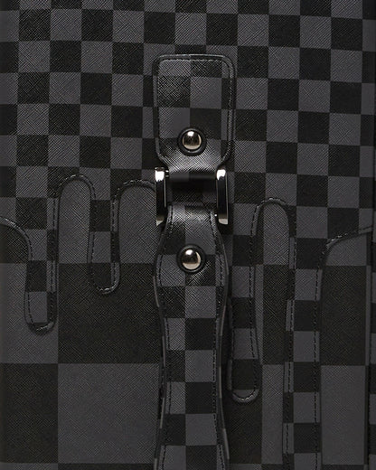 Sprayground XTC GREY SHARKS IN PARIS JETSETTER CARRY-ON LUGGAGE