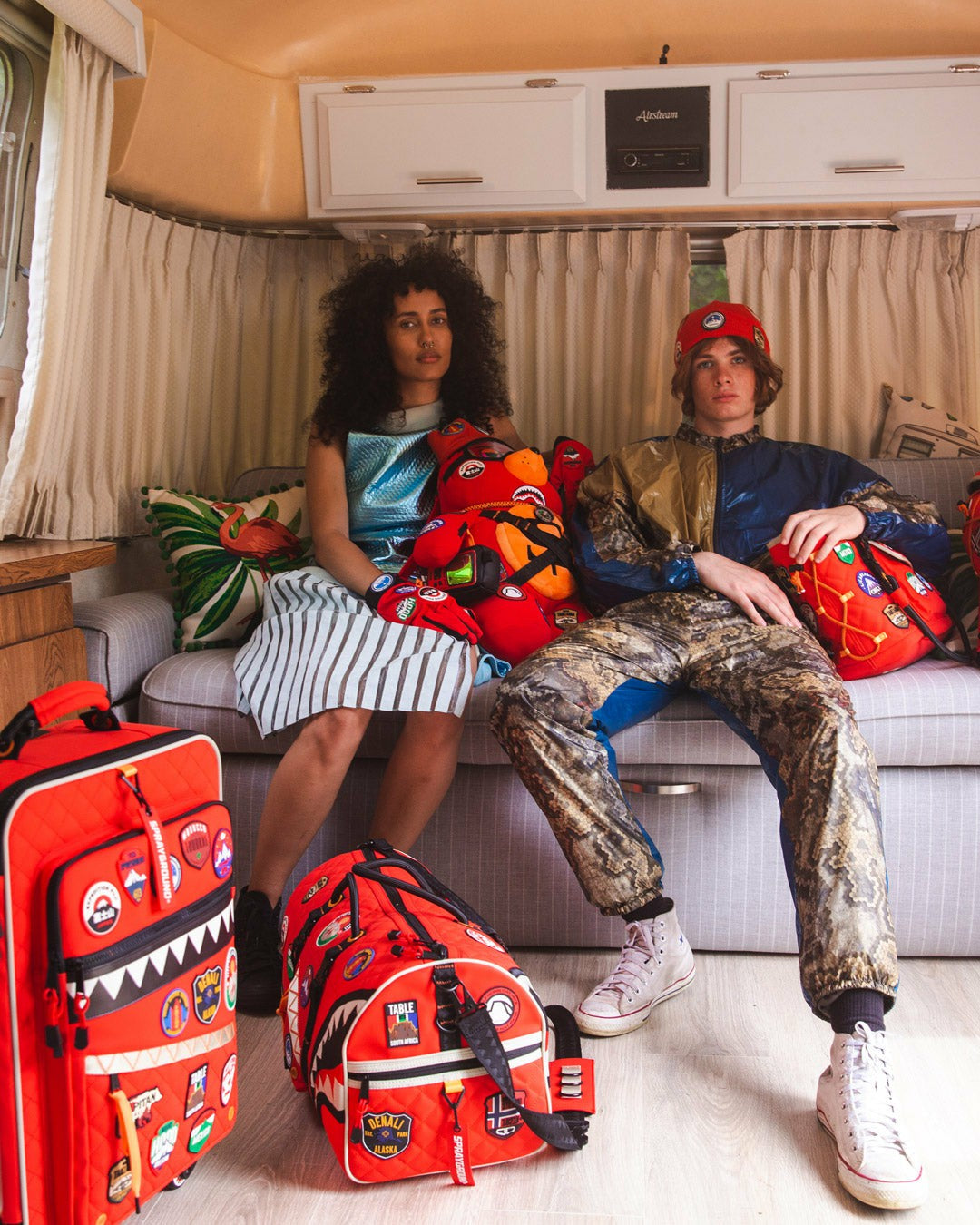 Sprayground THE GLOBAL EXPEDITION JETSETTER CARRY-ON LUGGAGE