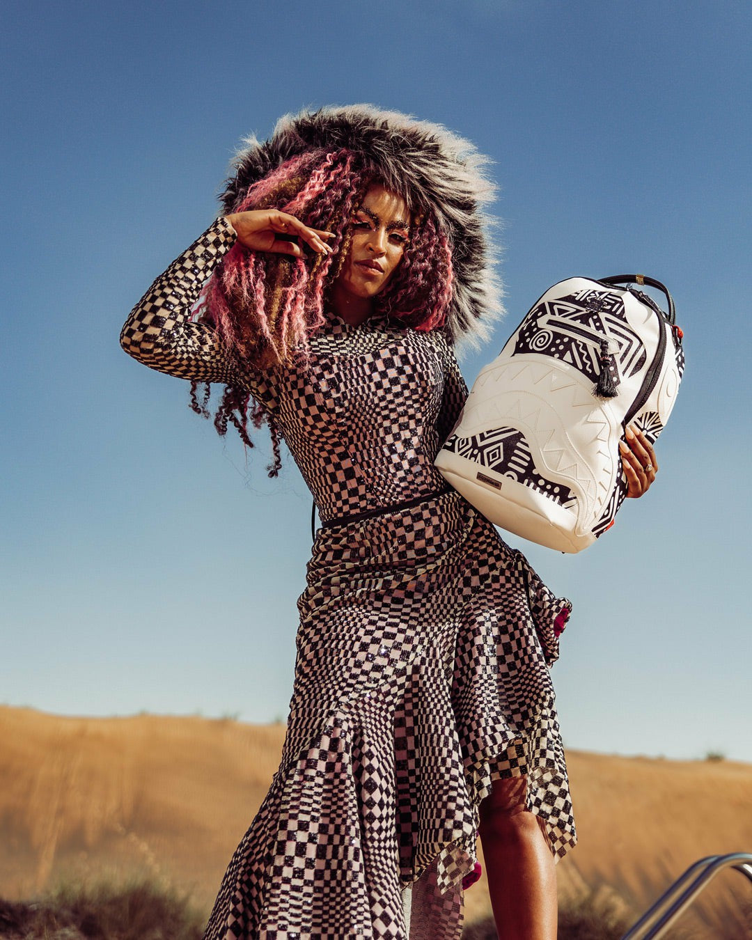 Sprayground A.I.8 AFRICAN INTELLIGENCE - ORIGIN STORY BACKPACK (DLXV)