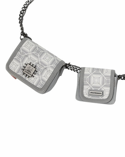 Sprayground A.I.8 AFRICAN INTELLIGENCE BOOKED & BUSY CHARM WAISTBELT