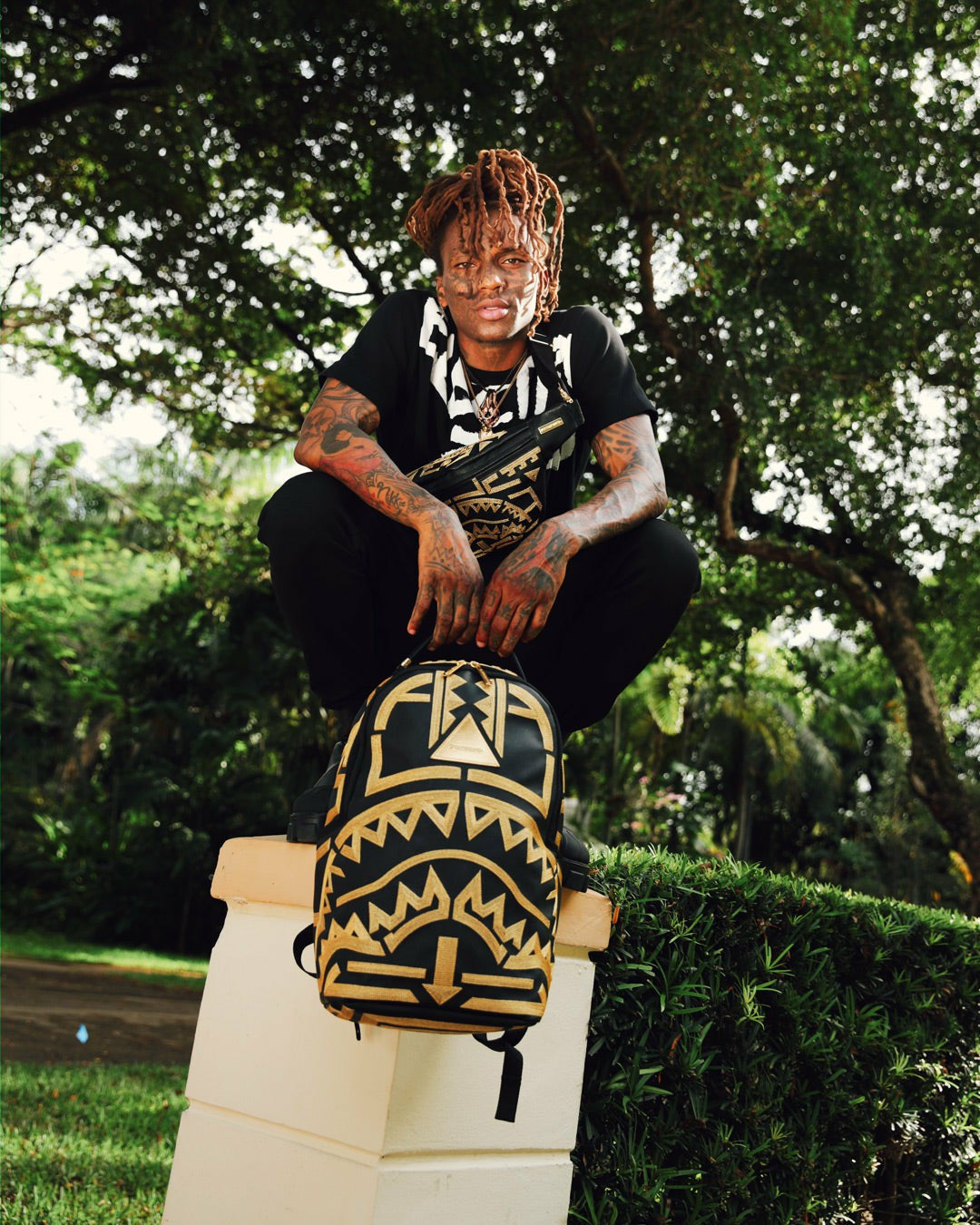 Sprayground A.I.8 AFRICAN INTELLIGENCE PATH TO THE FUTURE II BACKPACK (DLXV)
