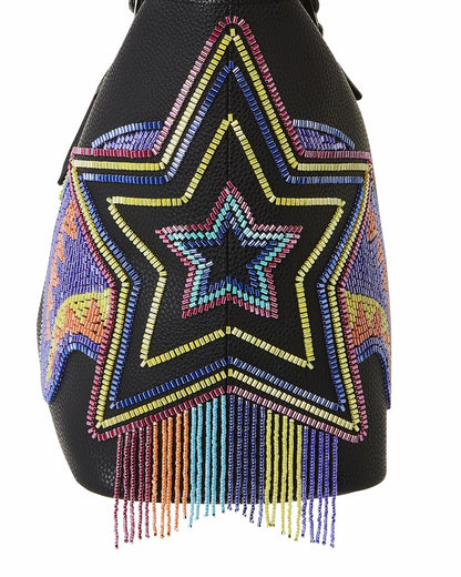 Sprayground STAR RACER A.I.7 SANDFLOWER COLLAB BEADED TOTE