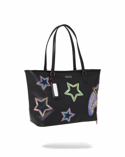 Sprayground STAR RACER A.I.7 SANDFLOWER COLLAB BEADED TOTE