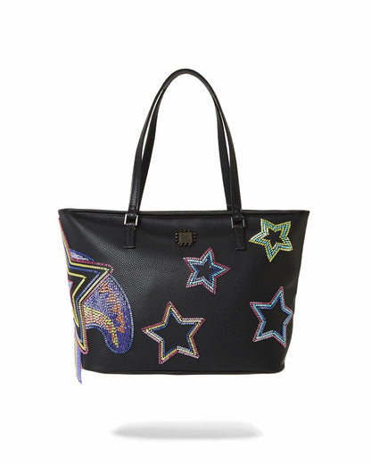 Sprayground STAR RACER A.I.7 SANDFLOWER COLLAB BEADED TOTE