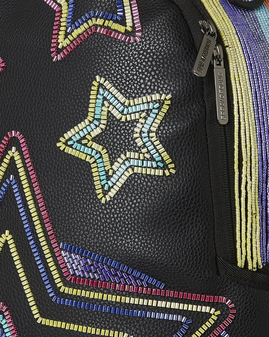 Sprayground STAR RACER A.I.7 SANDFLOWER COLLAB BEADED BACKPACK