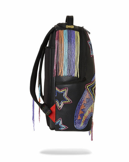 Sprayground STAR RACER A.I.7 SANDFLOWER COLLAB BEADED BACKPACK