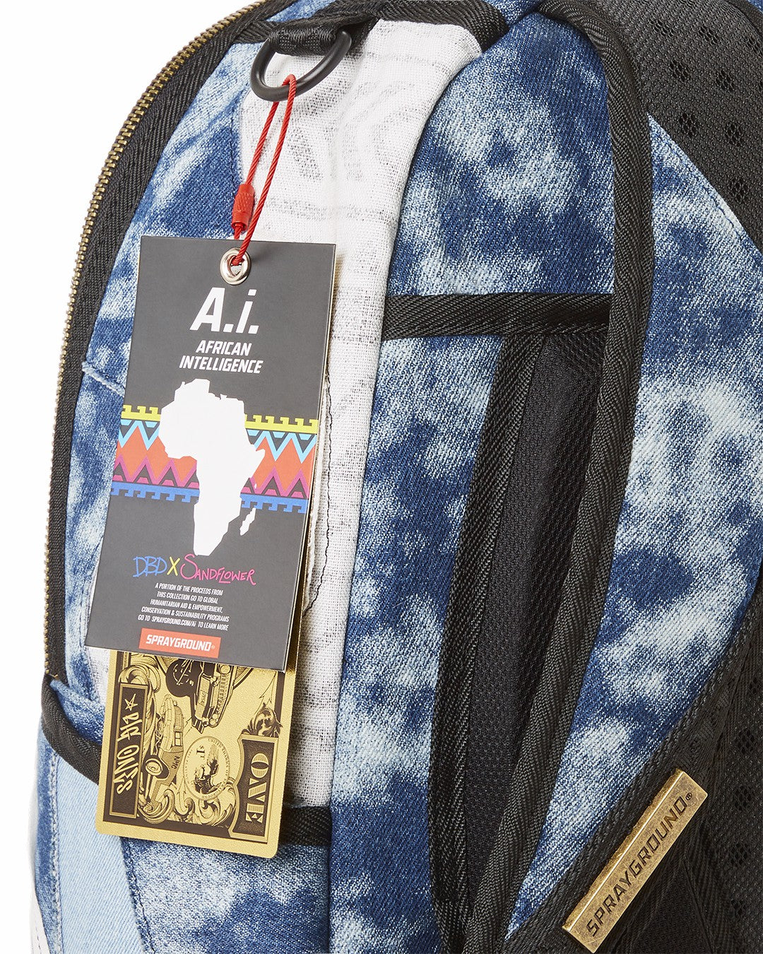 Sprayground COAST TO COAST A.i.6 SANDFLOWER COLLAB BACKPACK