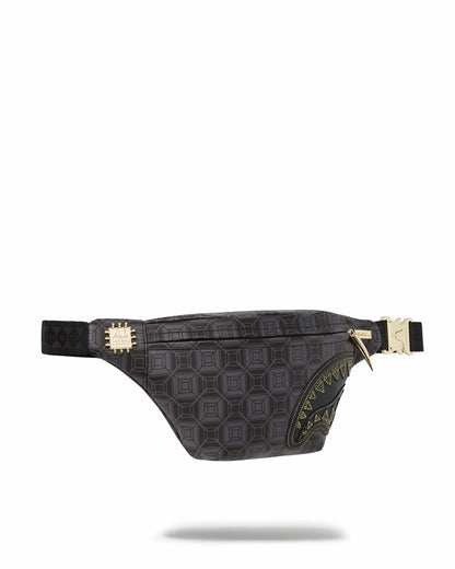 Sprayground OBSIDIAN STUNNER A.i.6 SANDFLOWER COLLAB SAVVY CROSSBODY