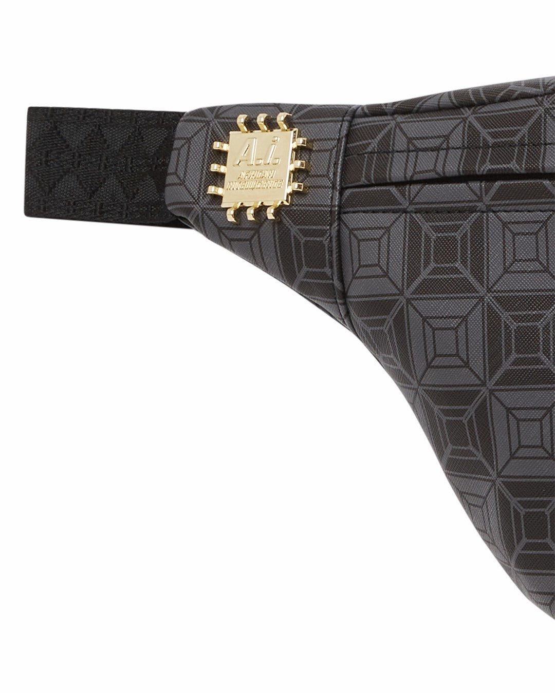 Sprayground OBSIDIAN STUNNER A.i.6 SANDFLOWER COLLAB SAVVY CROSSBODY