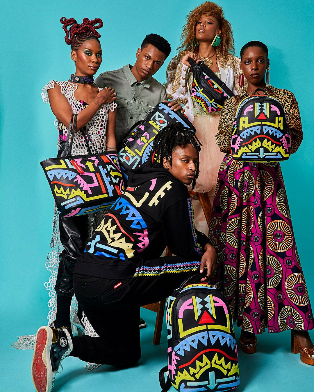 Sprayground A.i.4 PATH TO THE FUTURE DUFFLE