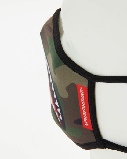 Sprayground CAMO SHARKMOUTH FORM-FITTING MASK