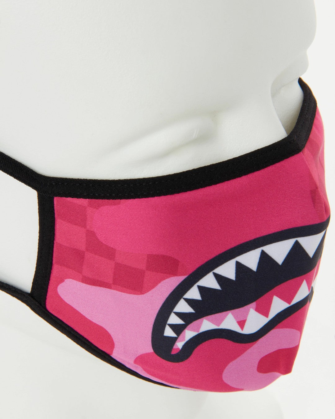 Sprayground PINK ANIME SHARK FORM-FITTING MASK