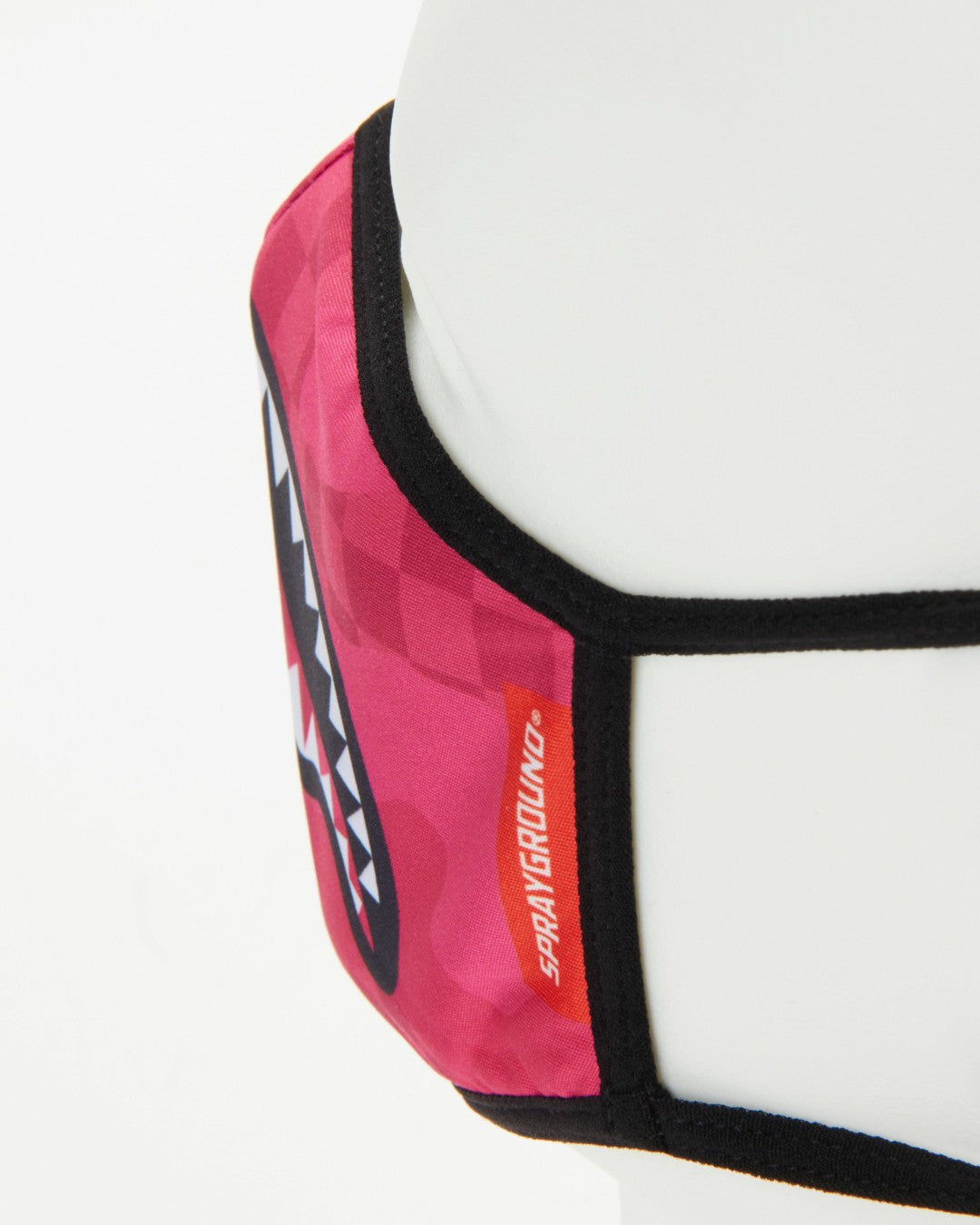 Sprayground PINK ANIME SHARK FORM-FITTING MASK