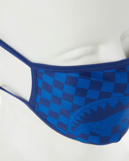 Sprayground SHARKS IN PARIS (BLUE) FORM-FITTING MASK