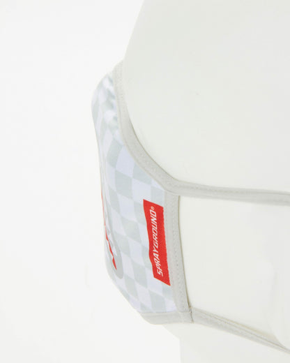 Sprayground SHARKS IN PARIS (WHITE) FORM-FITTING MASK