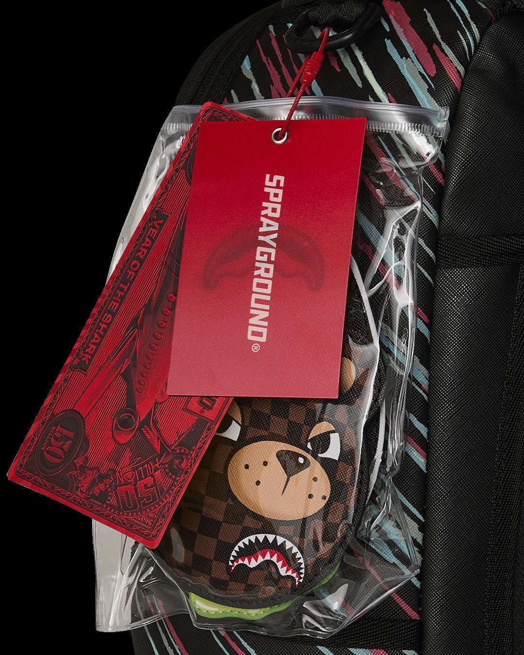 Sprayground HYPER DRIVEN SHARK BACKPACK (REMOVABLE SET OF EYES)