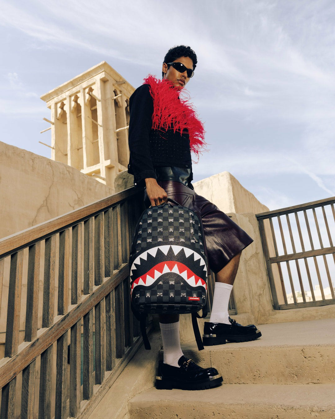 Sprayground SHARK MOB HIDEOUT BACKPACK