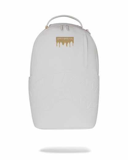Sprayground GOLD BRICK LUXE WHITE BACKPACK