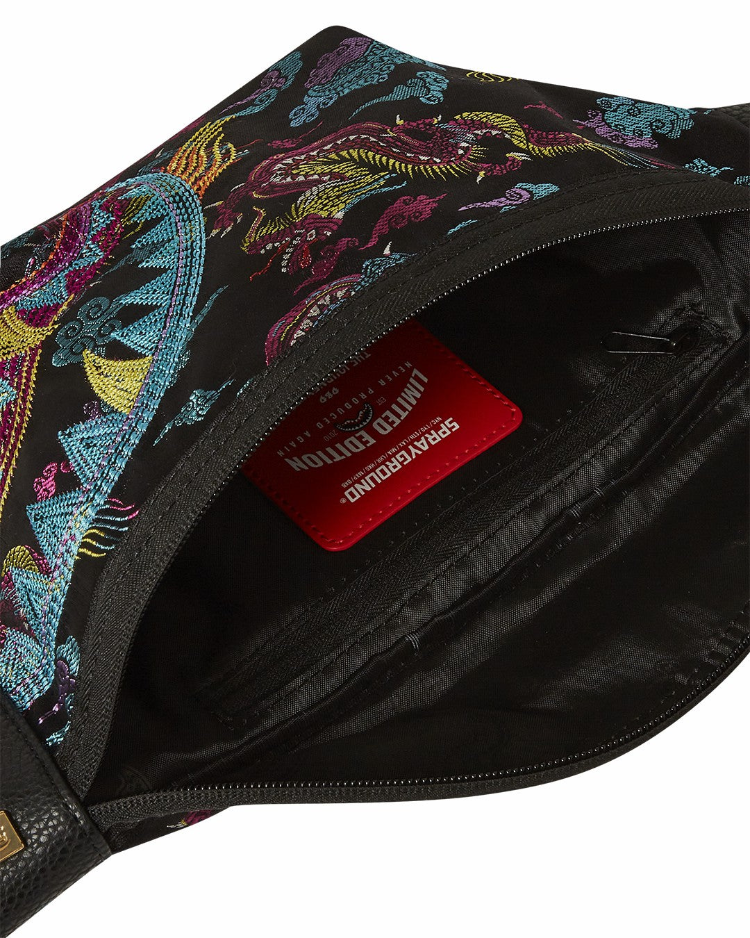 Sprayground EMBROIDERED DRAGONS SAVVY CROSSBODY