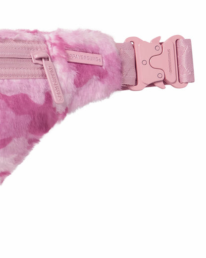 Sprayground FURRROCIOUS IN PINK SAVVY CROSSBODY