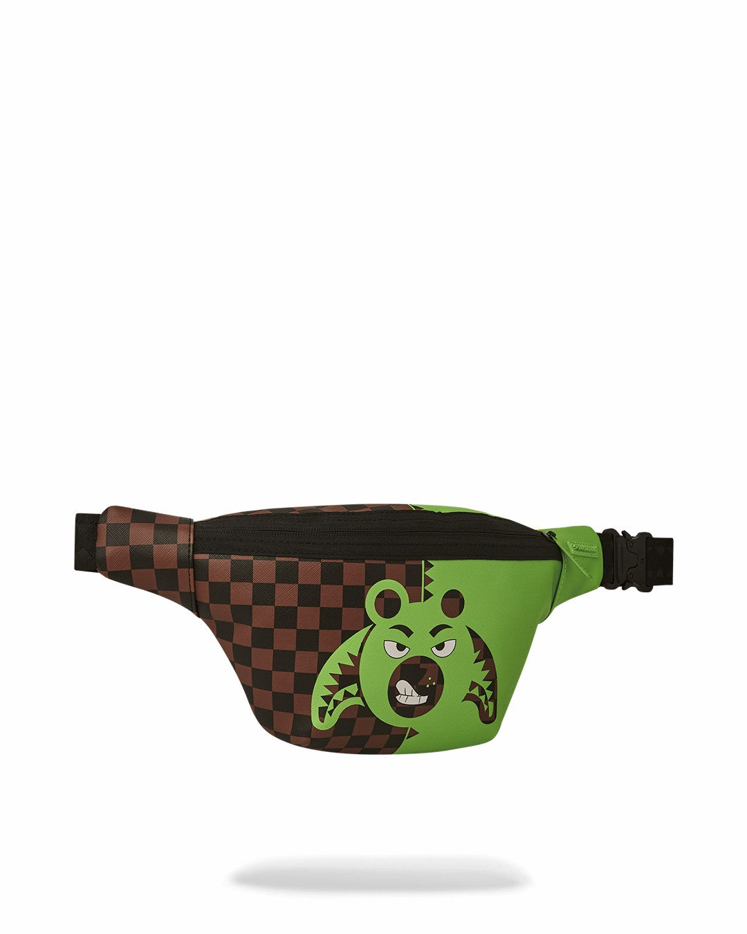 Sprayground GREEN MONEY BEAR SAVVY CROSSBODY