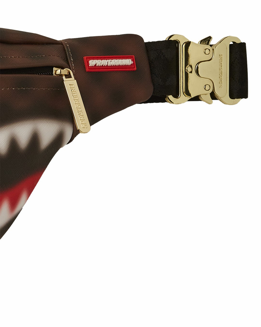 Sprayground SHARKS IN PARIS BLUR EFFECT SAVVY CROSSBODY