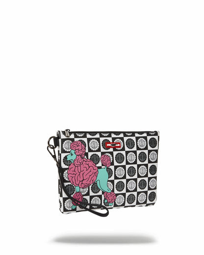 Sprayground POODLE CHECK RON ENGLISH COLLAB POUCHETTE