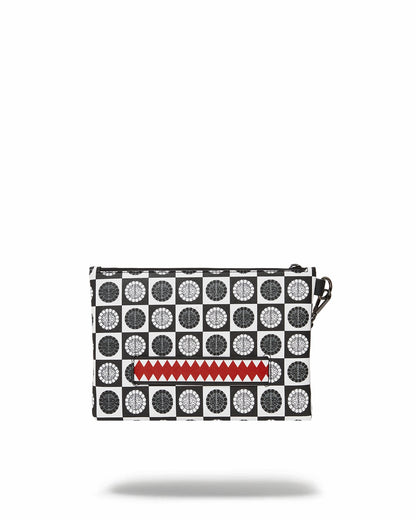 Sprayground POODLE CHECK RON ENGLISH COLLAB POUCHETTE