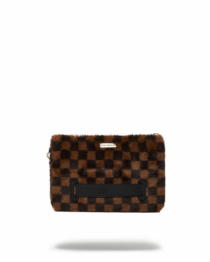 Sprayground FURRR SHARKS IN PARIS CROSSOVER CLUTCH