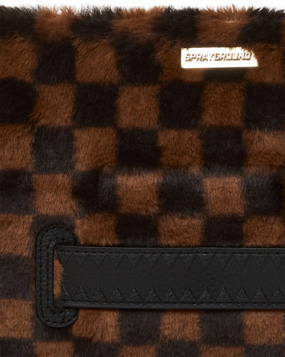 Sprayground FURRR SHARKS IN PARIS CROSSOVER CLUTCH
