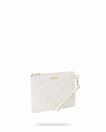 Sprayground RIVIERA LE BLANC GOLD CHAIN SHARK CROSSOVER CLUTCH