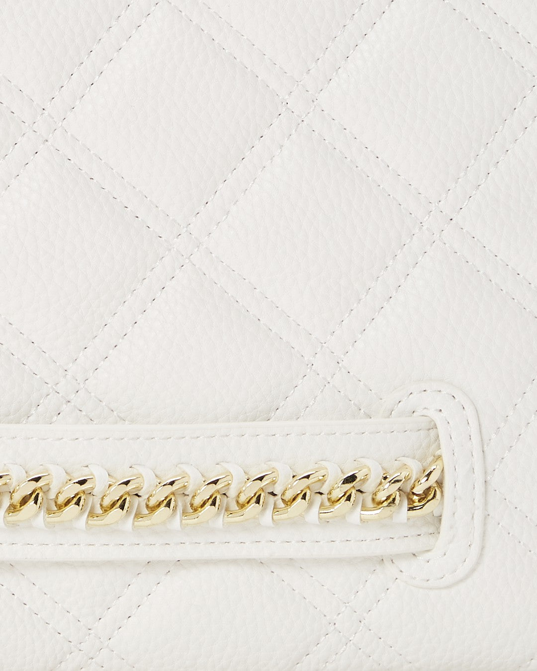 Sprayground RIVIERA LE BLANC GOLD CHAIN SHARK CROSSOVER CLUTCH