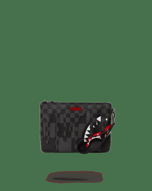 Sprayground XTC GREY SHARKS IN PARIS CROSSOVER CLUTCH