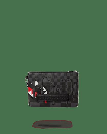 Sprayground XTC GREY SHARKS IN PARIS CROSSOVER CLUTCH