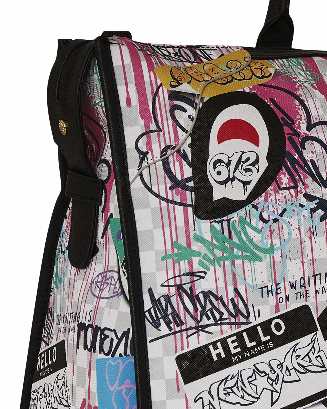 Sprayground CREATE ANOTHER DAY PYRAMID DUFFLE