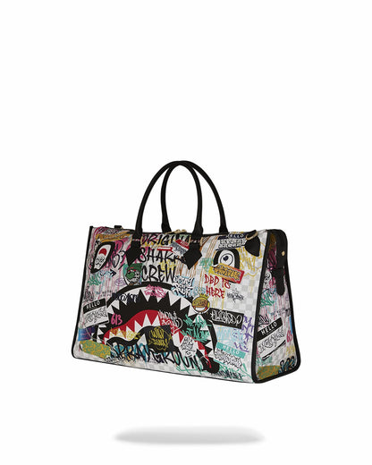 Sprayground CREATE ANOTHER DAY PYRAMID DUFFLE