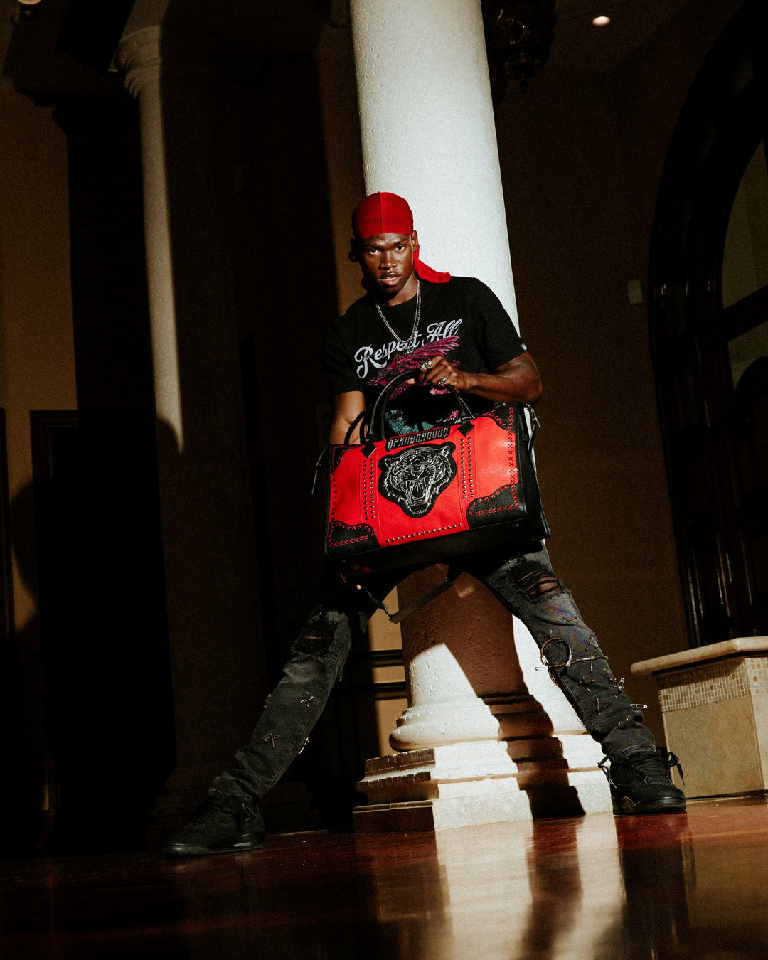 Sprayground BRONX BRAWLER PYRAMID DUFFLE