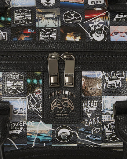 Sprayground PORSCHE AHEAD COLLAB DUFFLE - LIMITED EDITION
