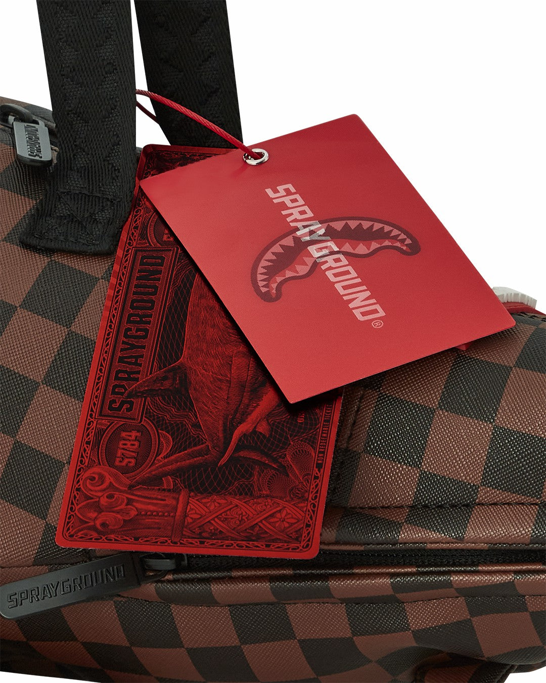 Sprayground SHARKS IN PARIS CLEAR FOR TAKEOFF SHARK MEDIUM DUFFLE