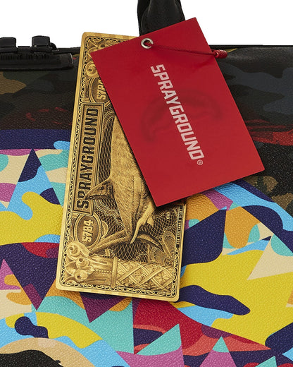 Sprayground SLICED AND DICED CAMO DUFFLE