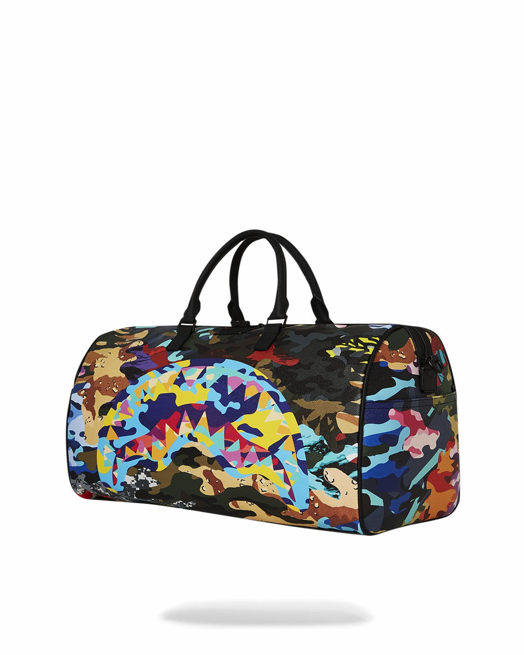 Sprayground SLICED AND DICED CAMO DUFFLE