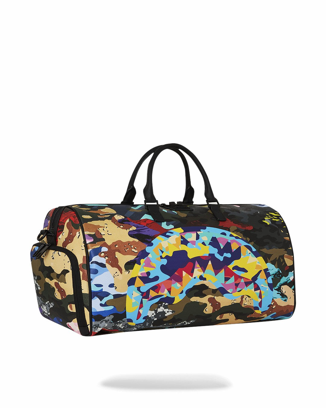 Sprayground SLICED AND DICED CAMO DUFFLE