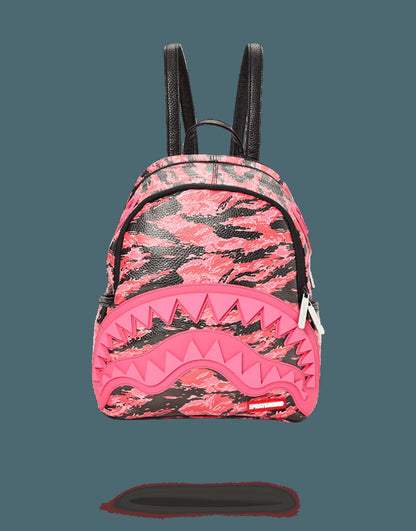 Sprayground PINK TIGER CAMO SHARKMOUTH SAVAGE BACKPACK