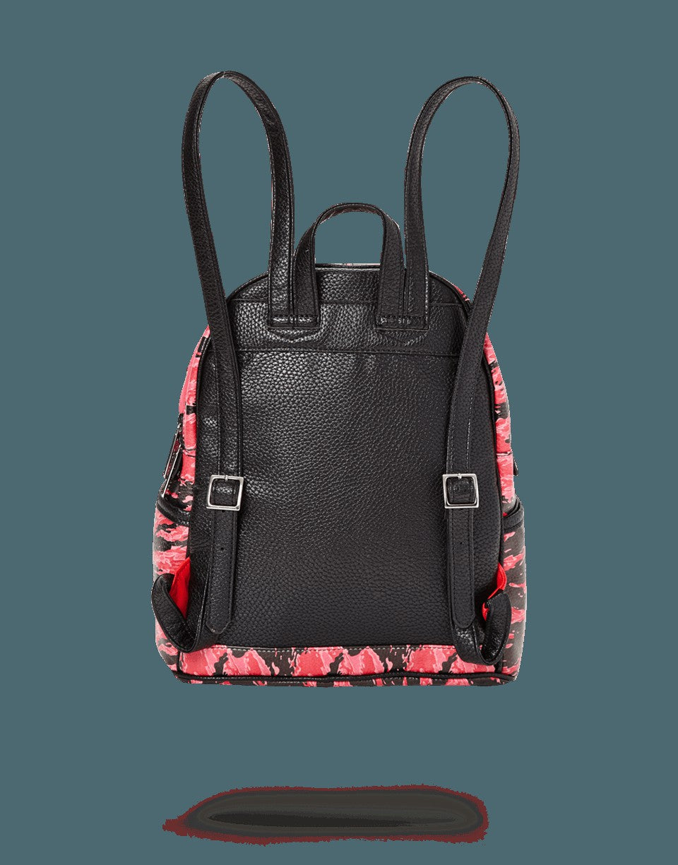 Sprayground PINK TIGER CAMO SHARKMOUTH SAVAGE BACKPACK