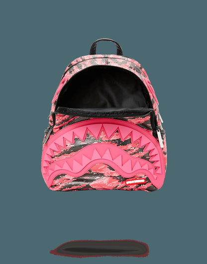 Sprayground PINK TIGER CAMO SHARKMOUTH SAVAGE BACKPACK