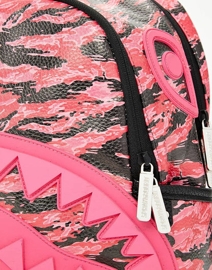 Sprayground PINK TIGER CAMO SHARKMOUTH SAVAGE BACKPACK