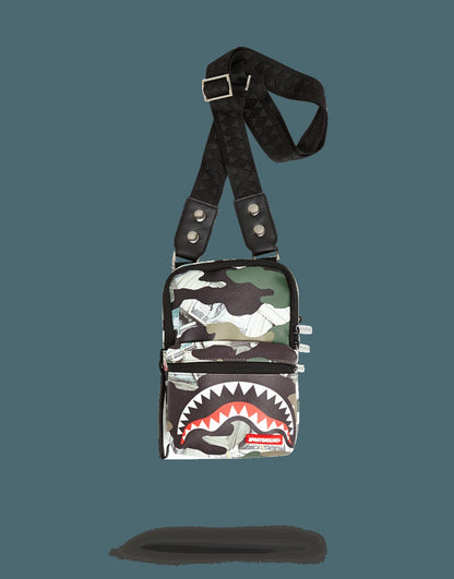 Sprayground CAMO MONEY SHARK SLING