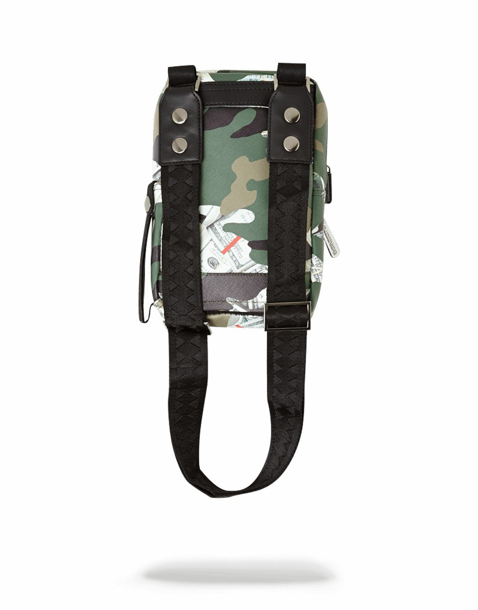 Sprayground CAMO MONEY SHARK SLING