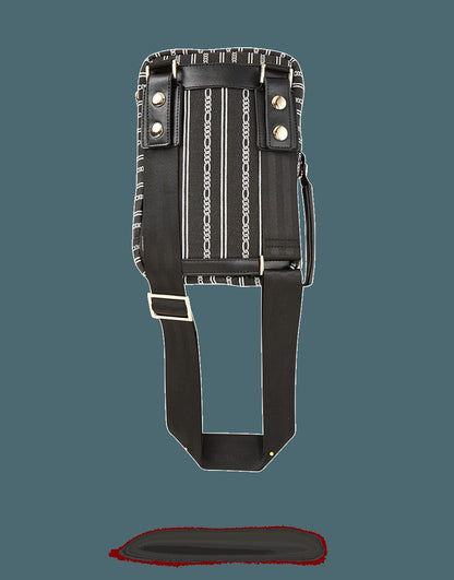 Sprayground REVERSE BLACK SHARKS IN PARIS SLING